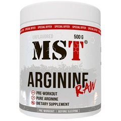 Аргинин, Amino Acid Arginine, MST Nutrition, без вкуса, 500 г - фото