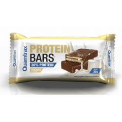 Батончик Wafer Protein Bars 36%, Quamtrax, смак йогурт, 1 шт х 35 г - фото