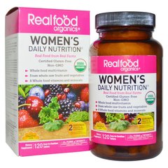 Вітаміни сирі для жінок, Women's Daily Nutrition, Country Life, 120 таблеток - фото