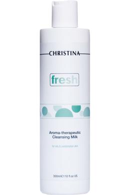 Очищающее молочко для жирной кожи, Aroma Theraputic Cleansing Milk, Christina, 300 мл - фото
