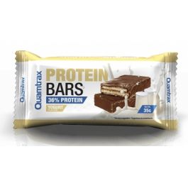 Батончик Wafer Protein Bars 36%, Quamtrax, смак йогурт, 1 шт х 35 г - фото