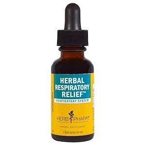 Травяное средство для дыхательной системы, Herb Pharm, 30 мл - фото