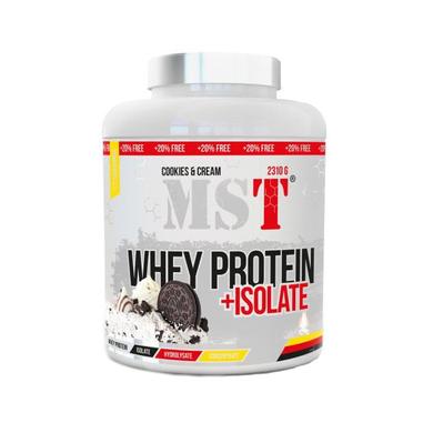 Сироватковий протеїн з ізолятом, Whey Protein Isolate + Hydrolisate Protein, MST Nutrition, смак печива з кремом, 2,31 кг - фото