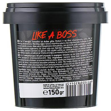 Гель-шампунь 2в1 "Like a Boss", Energizing Shower & Shampoo, Beauty Jar, 150 мл - фото
