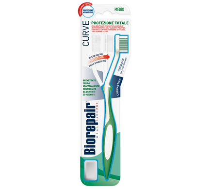 Зубна щітка "Досконала чистка" Medium, для щоденного догляду, Biorepair - фото