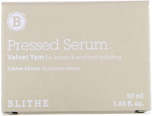 Спрессованная увлажняющая сыворотка, Pressed Serum Velvet Yam, Blithe, 50 мл - фото