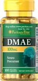 Диметиламиноэтанол, DMAE, Puritan's Pride, 100 мг, 100 капсул, фото