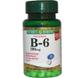Вітамін В6, Vitamin B-6, Nature's Bounty, 100 мг, 100 таблеток, фото – 1