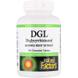 Корінь солодки, DGL, Deglycyrrhizinated Licorice Root Extract, Natural Factors, 90 жувальних таблеток, фото – 1