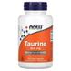 Таурин, Taurine, Now Foods, 500 мг, 100 капсул, фото – 1