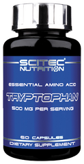 Триптофан, Tryptophan, Scitec Nutrition, 60 капсул - фото