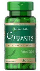 Экстракт американского женьшеня, American Ginseng Extract, Puritan's Pride, 500 мг, 30 капсул - фото