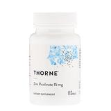 Пиколинат цинка, Zinc Picolinate, Thorne Research, 15 мг, 60 капсул, фото