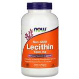 Лецитин, Lecithin, Now Foods, 1200 мг, 200 капсул, фото