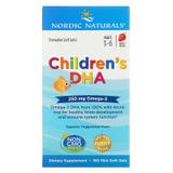 Риб'ячий жир для дітей, Children's DHA, Nordic Naturals, полуниці, 250 мг, 180 капсул, фото
