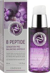 Сыворотка для лица с пептидами, 8 Peptide Sensation Pro Balancing Ampoule, Enough, 30 мл - фото