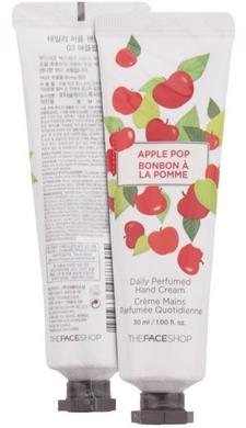 Крем для рук, 30 мл, Daily Perfumed Hand Cream, The Face Shop, Apple Pop - фото