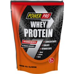 Протеин, Whey Protein, PowerPro, вкус шоконатс, 2 кг - фото