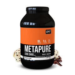 Протеїн, Metapure ZC Isolate, Qnt, смак страчателла, 908 г - фото