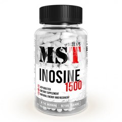 Інозин, Inosine 1500, MST Nutrition, 102 капсулы - фото