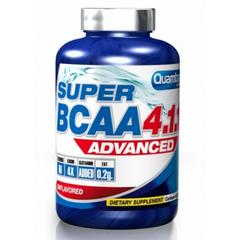 Комплекс аминокислот БЦАА, BCAA 4:1:1, Quamtrax, 200 таблеток - фото