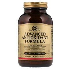 Антиоксидантный комплекс, Advanced Antioxidant Formula, Solgar, 120 капсул - фото