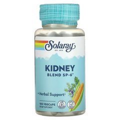 Суміш для нирок, Kidney Blend SP-6, Solaray, 100 капсул - фото