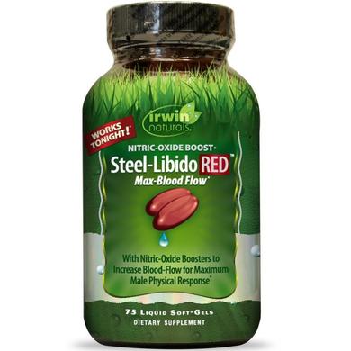 Репродуктивне здоров'я чоловіків Steel-Libido RED, Irwin Naturals, 75 - фото
