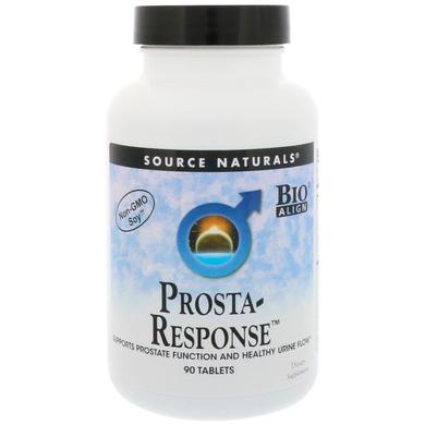 Здоровье простаты, Prosta-Response, Source Naturals, 90 таблеток - фото