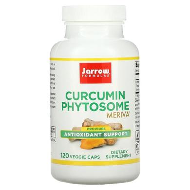 Фитосомы куркумина, Curcumin Phytosome, Jarrow Formulas, 500 мг, 120 капсул - фото