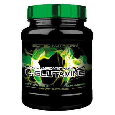 Глютамин, L-Glutamine, Scitec Nutrition , 600 г - фото