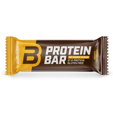 Батончик, Protein bar, BioTech USA, смак банан, 70 г - фото