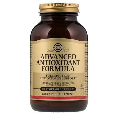 Антиоксидантний комплекс, Advanced Antioxidant Formula, Solgar, 120 капсул - фото