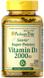 Вітамін Д3, Vitamin D3, Puritan's Pride, 2000 МО, 200 капсул, фото – 1