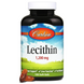Лецитин, Lecithin, Carlson Labs, 1200 мг, 100 капсул, фото – 5