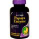 Папаїн, Papaya Enzyme, Natrol, 100 таблеток, фото – 1
