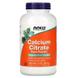 Цитрат кальция (Calcium Citrate), Now Foods, порошок, (227 г), фото – 1