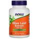 Листья оливы, Olive Leaf, Now Foods, экстракт, 500 мг, 120 капсул, фото – 1