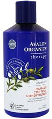 Кондиционер с аргановым маслом для поврежденных волос, Avalon Organics, 397 г - фото