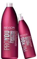 Очищающий шампунь для жирных волос Pro You Purifying, Revlon Professional, 1000 мл - фото