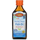 Риб'ячий жир для дітей, Fish Oil, Carlson Labs, норвезький, апельсин, 200 мл, фото