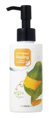 Пілінг-скатка для особи з екстрактом папайї, 150 мл, Smart Peeling, The Face Shop, Mild Papaya Peeling - фото