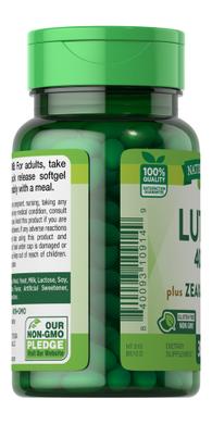Лютеин плюс зеаксантин, Lutein plus Zeaxanthin,Nature's Truth, 40 мг, 30 гелевых капсул - фото