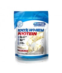 Протеїн, Whey Protein, Quamtrax, смак білий шоколад, 500 г - фото