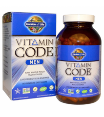 Витамины для мужчин, Vitamin Code Men, Garden of Life, 240 капсул - фото