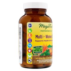 Мультивитамины для женщин 55+, Multi for Women, MegaFood, 120 таблеток - фото
