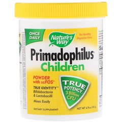 Пробиотики для детей, Primadophilus, Nature's Way, 141,7 г - фото
