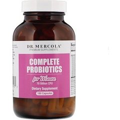 Пробиотики для женщин, Probiotics for Women, Dr. Mercola, 180 капсул - фото