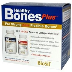 Healthy Bones Plus, Здоровые кости, Natural Factors, программа из двух этапов - фото