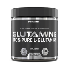 Глутамін, L-Glutamine Powder, натуральний, Prozis, 300 г - фото